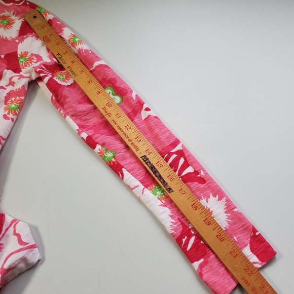 Lilly Pulitzer Women Floral Knit Cardigan Size Small Resort Casual Coastal Layer - Picture 8 of 11